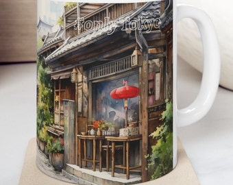Taza de cerámica de Tokio - Japón para amantes de los viajes
