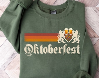 Octoberfest Drinking Team Sweatshirt, Deutschland Oktoberfest Sweater, Beer Drinking Shirt, Drinking Group Oktoberfest Party, Fest Costume