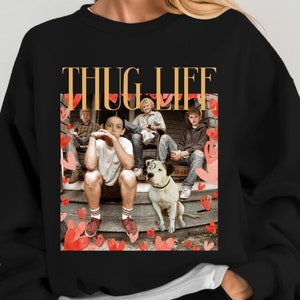 Valentine Thug Life Sweatshirt, Valentine Movie Sweat, Valentines Day Sweatshirt, Womens Valentines Day Sweater, Valentines Sweater