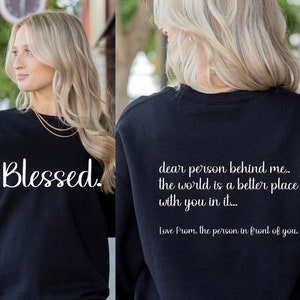 Cara persona dietro di me, regali religiosi cristiani, felpa con cappuccio della chiesa di preghiera di Gesù, maglione della Bibbia di ispirazione, felpa con cappuccio della preghiera cristiana