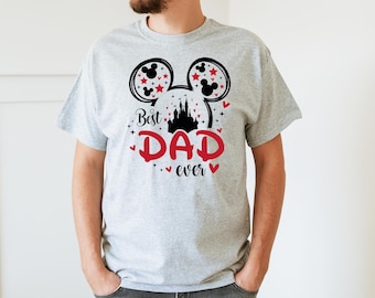Camiseta "El mejor papá de Disney", camiseta de Disney, camiseta del Día del Padre de Disneyworld, camiseta del Día del Padre, regalo para papá, camiseta de Disney World, camiseta de regalo para papá