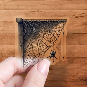 Halloween Spider Web Drawing Gothic Home Decor Printable Art Spooky Wall Art Halloween Digital Download Vintage Spider Web Print