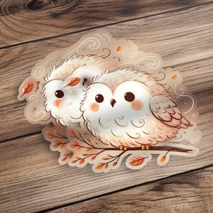 Cute Owl Digital Art Print, Woodland Animal Nursery Decor, Adorable Baby Owl Wall Art, Kids Room Digital Download, Instant Art Print