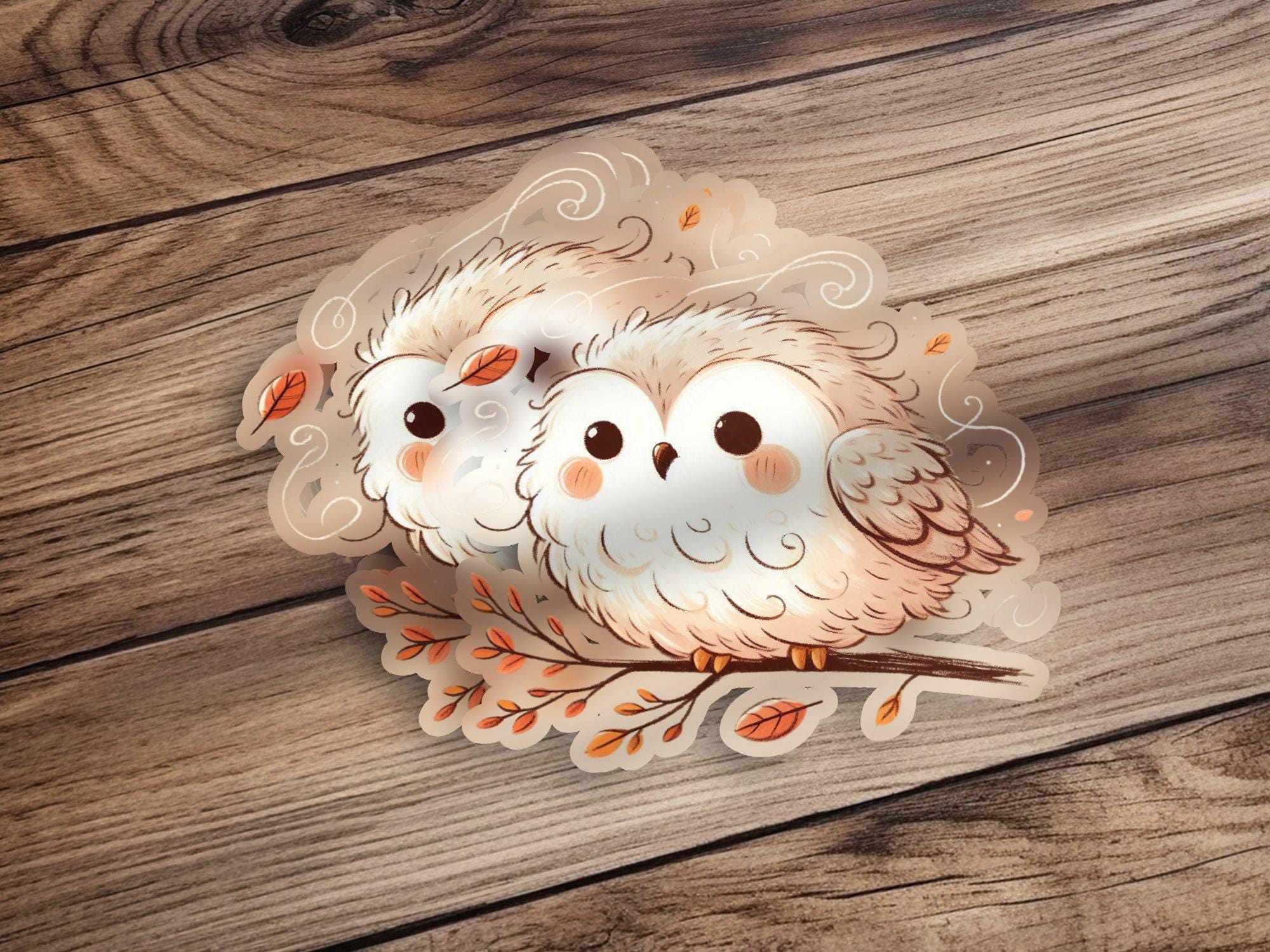Cute Owl Digital Art Print, Woodland Animal Nursery Decor, Adorable Baby Owl Wall Art, Kids Room Dig