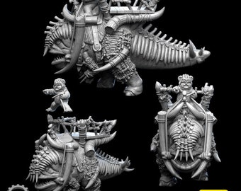 Battle Murrg z platformą - Figurki wroga | Legion Kompatybilny z Edge of the Empire RPG - Druk 3D