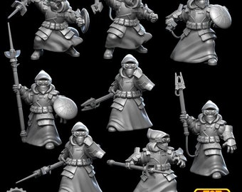Armored Jawas - Foe Figures | Legion Compatible RPG - Drukowane w 3D
