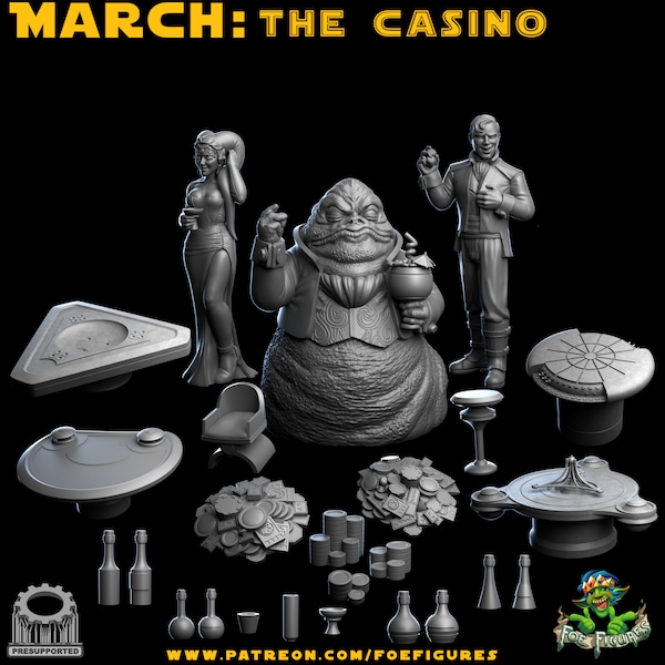 Space Casino by Foe Figures Miniatures