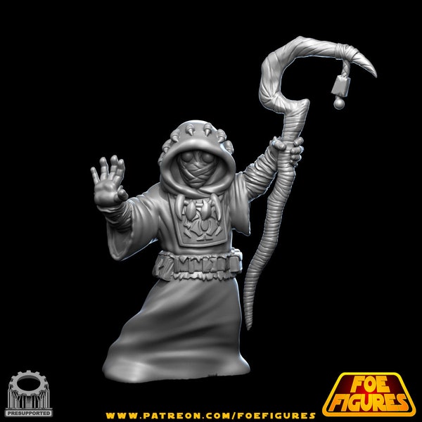 Jawa Shaman - Foe Figures | Legion Compatible RPG - 3d Printed