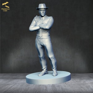 Male 1920s investigator 3 - MiniaturesCraze | CoC, D&D, WoD  - High detail 3D Printed
