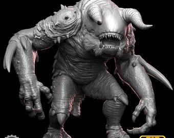 Swamp Pit Beast - Figurki wrogów | Legion Kompatybilny z Edge of the Empire RPG - Druk 3D