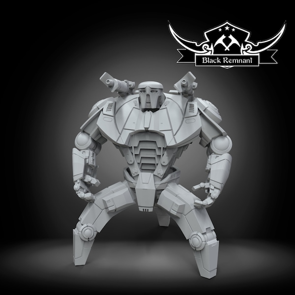 Companion heavy droid - Black Remnant | Legion and Shatterpoint Compatible Edge of the Empire RPG - 3D Printed