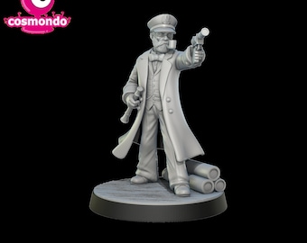 Kapitan statku rzecznego - Moonlight bayou - Cosmondo | CoC, D&D, WoD - Wysoka szczegółowość druku 3D