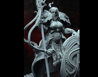 Agnes, Miecz Cesarza - Miniatury Broken Sword - Grimdark D&D Fantasy RPG - Drukowane w 3D