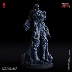 Sin - Sloth: Slumbergeist - Flesh of Gods | Dungeons and Terrors Volume 2 - D&D Fantasy Horror RPG - 3D Printed