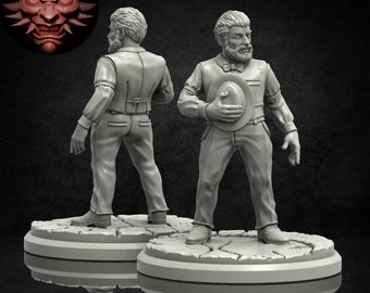 Folklorysta - Kult Niewypowiedzianego - Adaevy Creations | CoC, D&D, WoD - Wysoka szczegółowość druku 3D