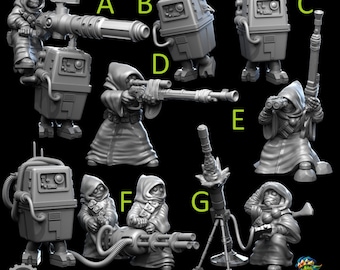 Jawas - Foe Figures | Legion Compatible RPG - 3d Printed