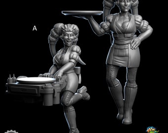 Miniatura kelnerki Twi'lek - Foe Figures