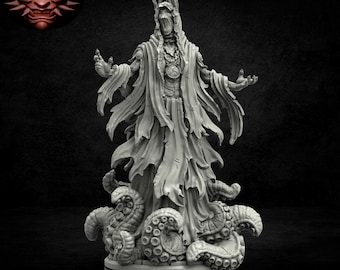 O Rei de Amarelo - Culto do Indizível - Adaevy Creations | CoC, D&D, WoD - Impressão 3D de alto nível de detalhes