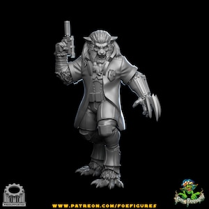 Shistaven Gang leader - Foe Figures | Legion Compatible RPG - 3d Printed