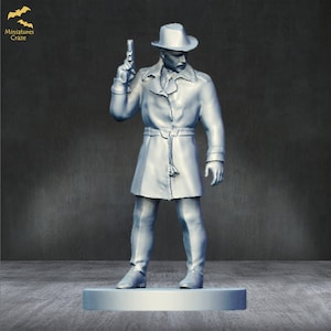 Male 1920s investigator 4 - MiniaturesCraze | CoC, D&D, WoD  - High detail 3D Printed