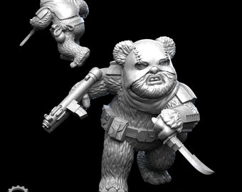 Teddy Rogue - Figurki wrogów | Legion Kompatybilne RPG - Drukowane w 3D
