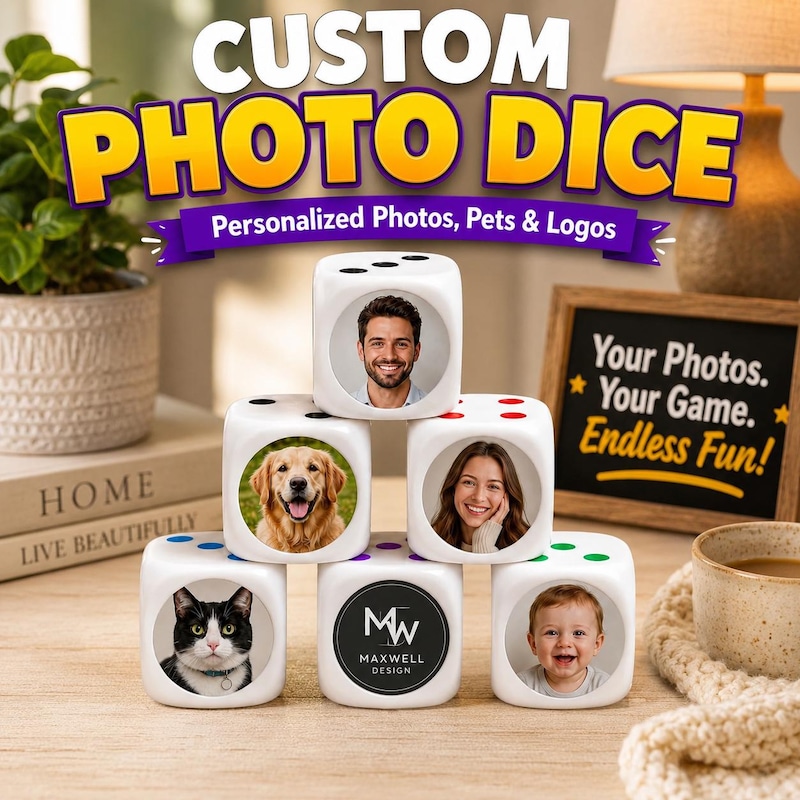 Custom Dice - Etsy