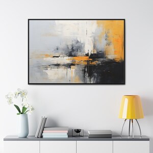 Abstract Canvas Art Print, Art Print, Framed Wall Art, Framed Painting, Thoughtful painting, Art Print, Beautiful Framed Wall Art