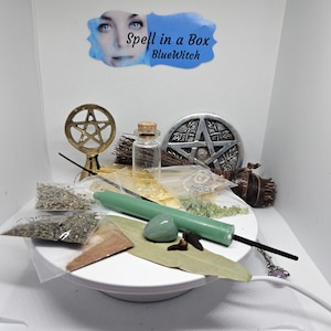 Spell in a Box - Money & Prosperity - Make Your Own Spell Jar Kit ; Witchcraft, Do-it Yourself Spells