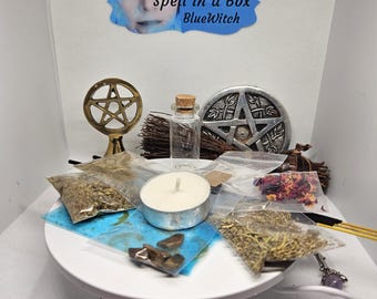 Spell in a Box - Pet Protection - Make Your Own Spell Jar Kit; Witchcraft, Do-it-Yourself Spells