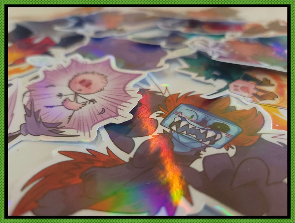 Objectified Comic Stickers [Fight or Flight Collection]