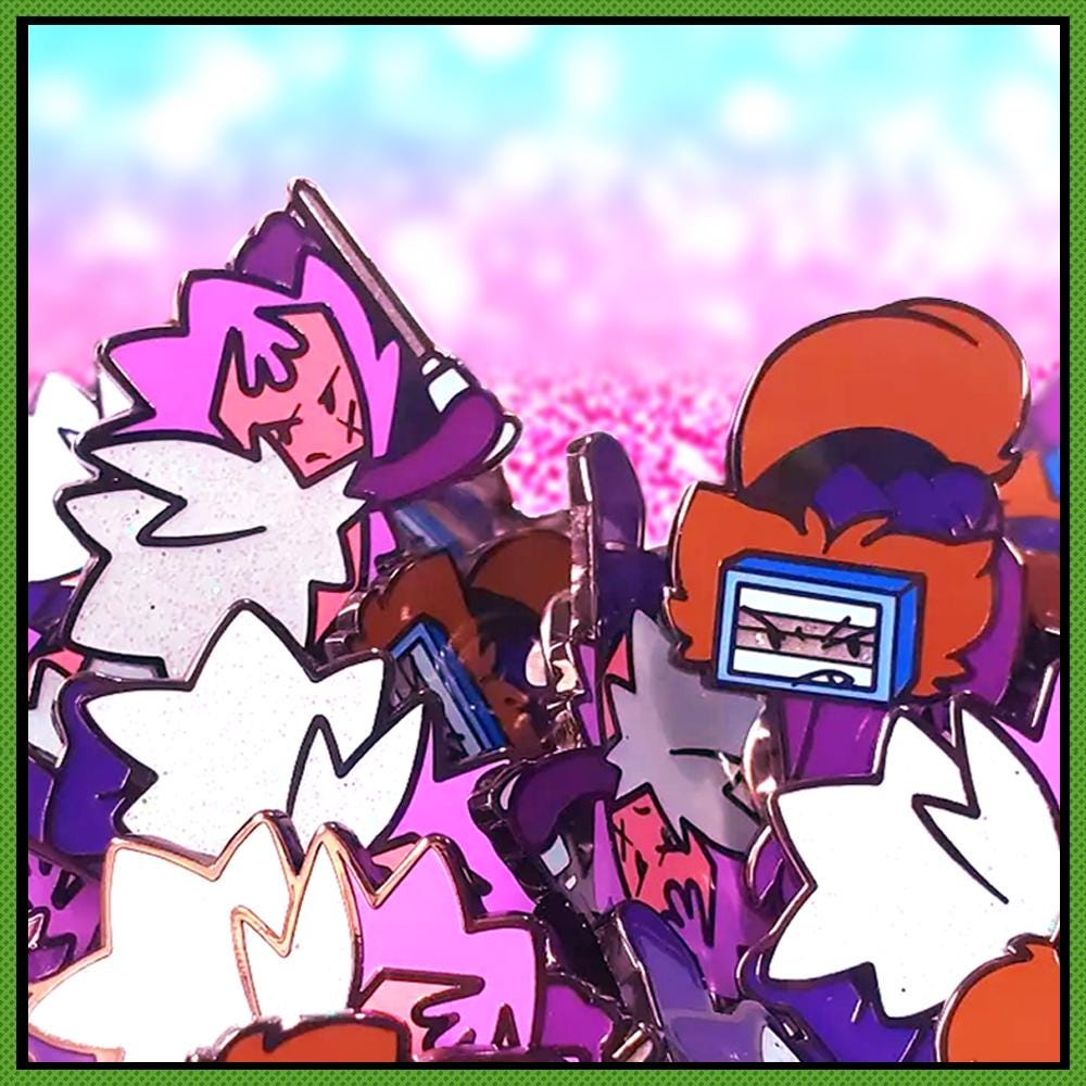 Razor + Gum Enamel Pins - Etsy