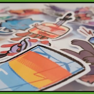 Objectified Comic Stickers [Simple Collection]