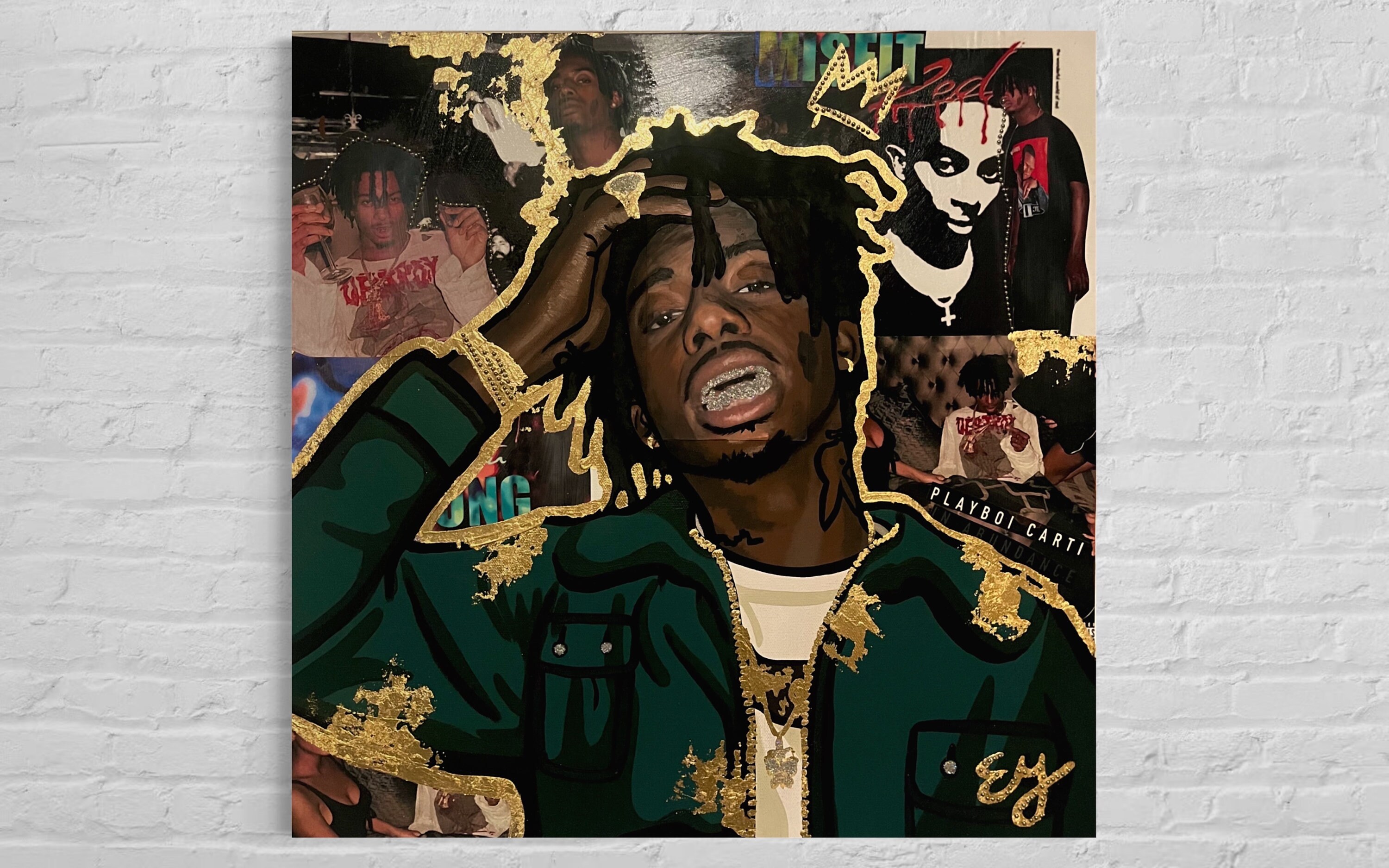 Playboi Carti 'Molly World' (007), an art canvas by BEAM! - INPRNT