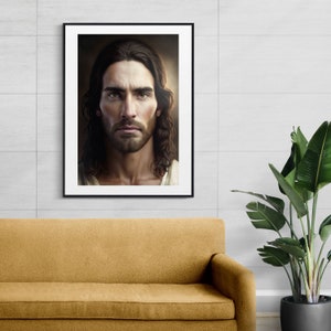 Jesus Christ - Digital Download, Printable Wall Art, Wall Decor, Print Wall Art Poster.