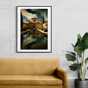Alhambra de Granada 3 - Digital Download, Printable Wall Art, Wall Decor, Home Decor, Print Wall Art Poster.