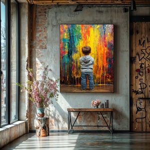 Street Art Prints Framed, Modern Pop Art Wall Art Large, Pop Culture Art Print, Street Art Canvas Painting, Canvas Pop Art Painting Print