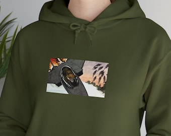 DINOSAUR JET Calvin and Hobbes hoodie, Calvin and hobbes, calving & hobbes, cool dinosaur hoodie, aesthetic hoodie, t-rex hoodie, Gildan