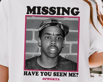 Earl Sweatshirt Missing Have You Seen Me T-shirt, Odd Future Shirt