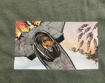 DINOSAUR JET Calvin and Hobbes shirt, Calvin and hobbes, calving & hobbes, cool dinosaur shirt, aesthetic shirt, t-rex shirt, Comfort Colors