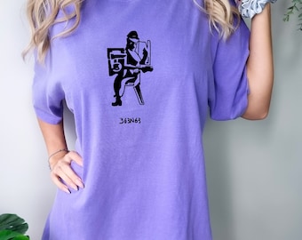 KING KRULE 363N63 Camisa Comfort Colors, camisa de banda, camisa King Krule, King Krule, banda King Krule, camisa krule, camisa estética, camisa de regalo