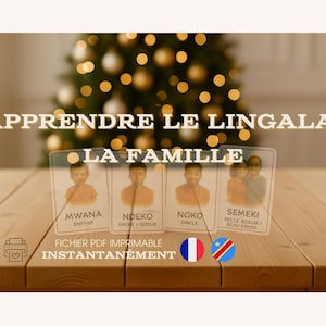 Learn Lingala - The Family - Learn Lingala - Flashcards + Exercises