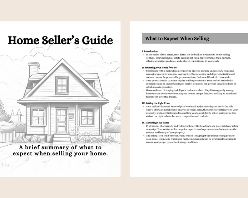 Real Estate Seller's Guide, Prepare Your Clients for the Sales Process, Realtor Client Walkthrough, Educate Clients Selling Their Home. image 3