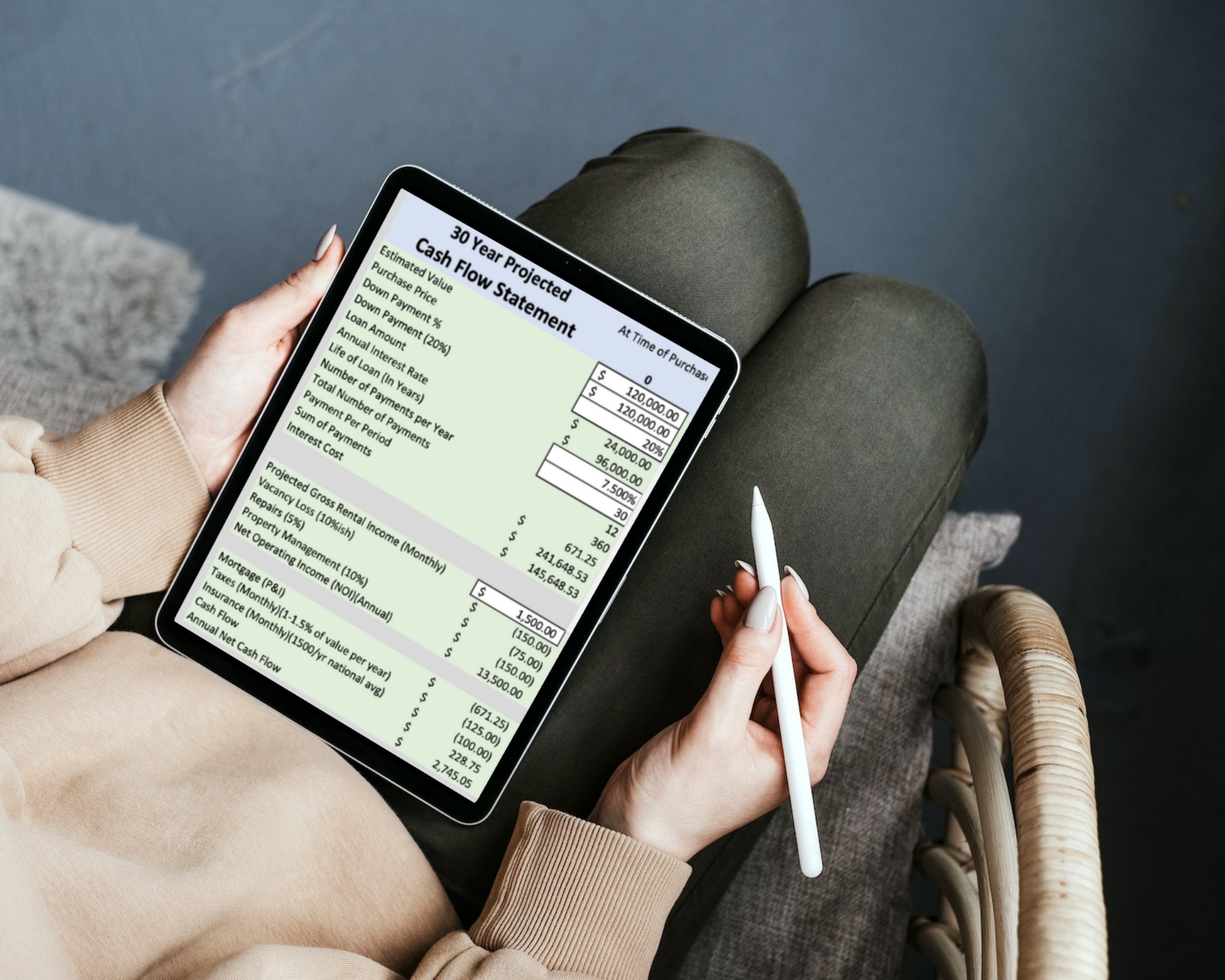 Exponential Growth Analysis for Real Estate Future Value Pro Etsy