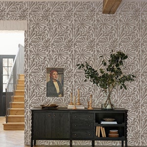 Conan Wall Art Stencil - Better than Wallpaper - Bohemian Wall Art Stencil-Easy Home Decor with Stencils-Large Flower Stencils for Painting