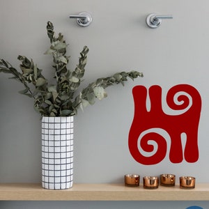 Fintan Boho Stencil - Art Deco Inspired Wall Stencil For Easy DIY Room Makeover-Boho Wall Stencils for Painting-Reusable Boho Style Design