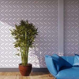 Althea Wall Art Stencil - Classic Large Wallpaper Design - Easy Home Decor - Large Reusable Wall Stencils-Modern Stencil for Painting Walls