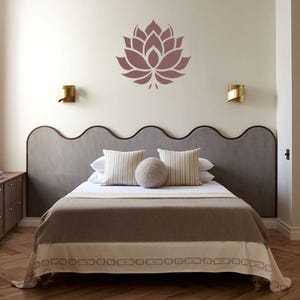 Eugenios Mandala Stencil - Large Mandala Wall Stencil for Painting-Indian Stencil for Painting Furniture-Reusable Moroccan Damask Stencil