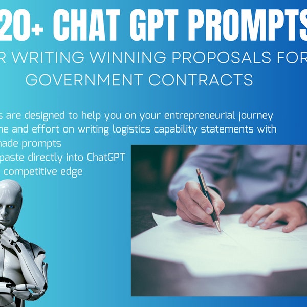 120+ Prompts for Writing Winning Proposals for Government Contracts
