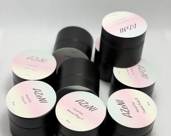 Hard Gel Set - 9 Vibrant Colors (15ml Each) for Nail Extensions & Art, HEMA-Free / TPO-Free