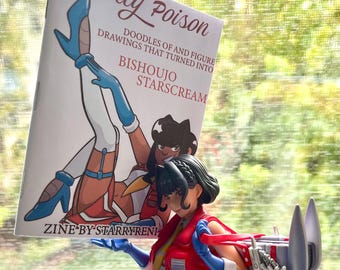 Pretty Poison : A Bishoujo Starscream Sketch Zine